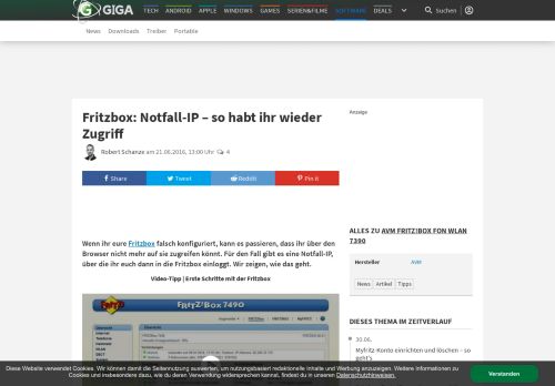 
                            4. Fritzbox: Notfall-IP – so habt ihr wieder Zugriff – GIGA