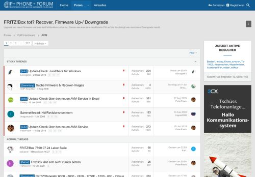 
                            4. FRITZ!Box tot? Recover, Firmware Up-/ Downgrade | IP Phone Forum