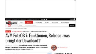 
                            8. FritzOS 7: Funktionen, Release – was bringt der Download ...