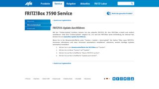 
                            2. FRITZ!OS-Update durchführen | FRITZ!Box 7590 | AVM Deutschland