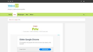 
                            12. FRIV - Juegos Friv - Web a 2.0