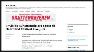 
                            8. Frivillige kunstformidlere søges til Heartland Festival 2.-4. juni - kukua.dk
