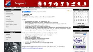 
                            7. Frogner IL - Fotball - MinFotball App