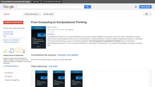
                            9. From Computing to Computational Thinking