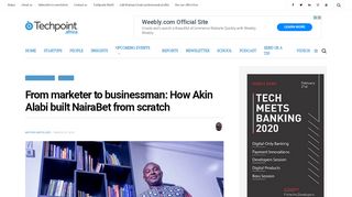 
                            8. From marketer to businessman: How Akin Alabi built NairaBet from ...