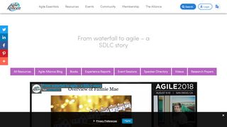 
                            8. From waterfall to agile - a SDLC story | Agile Alliance