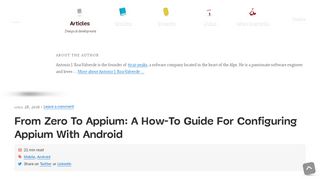 
                            13. From Zero To Appium: A How-To Guide For Configuring Appium With ...