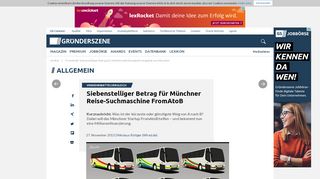 
                            13. FromAtoB: Siebenstelliger Betrag für Verkehrsmittelvergleich-Angebot ...