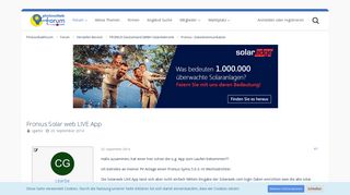 
                            5. Fronius Solar web LIVE App• Photovoltaikforum