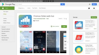 
                            4. Fronius Solar.web live - Apps on Google Play