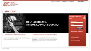 
                            6. Front End Clienti - Login - Banca Generali