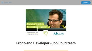 
                            11. Front-end Developer - JobCloud team - InterVenture