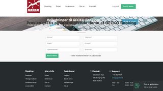 
                            10. Front-end: Kundegruppe-/firma-login - geckobooking.dk