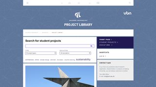 
                            4. Front page - Project Library, Aalborg University