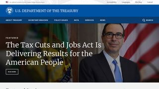 
                            13. Front page | U.S. Department of the Treasury