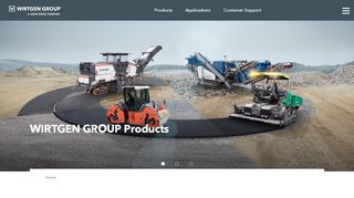 
                            4. Front page - WIRTGEN AMERICA - Wirtgen Group