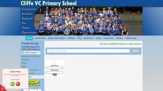 
                            13. Fronter Login - Cliffe Primary School