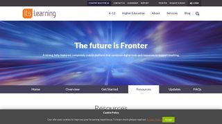 
                            7. Fronter Resources - itslearning