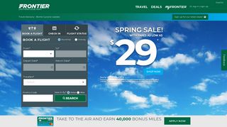 
                            12. Frontier Airlines: Low Fares Done Right