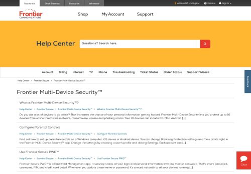 
                            7. Frontier Multi-Device Security | Frontier.com