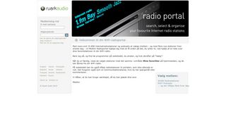 
                            7. Frontier Silicon Wi-Fi Radio Portal - Medlemslog-ind