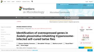 
                            9. Frontiers | Identification of overexpressed genes in Sodalis ...