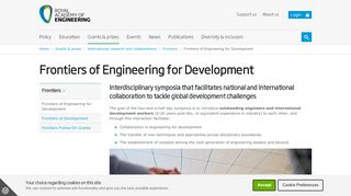 
                            8. Frontiers of Engineering for Development - Royal Academy of ...