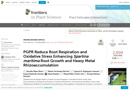 
                            9. Frontiers | PGPR Reduce Root Respiration and Oxidative Stress ...