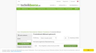 
                            11. Frontmähwerk Mähwerk gebraucht & neu kaufen - technikboerse.com