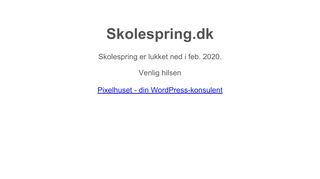 
                            10. Frontread guide - Skolespring.dk