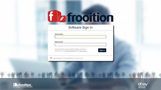 
                            8. Frooition Software - Secure Login