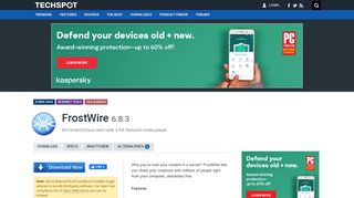 
                            10. FrostWire 6.7.7 Download - TechSpot