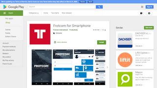 
                            3. Frotcom for Smartphone – Aplicații pe Google Play