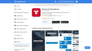 
                            12. Frotcom for Smartphone - by Frotcom International - Productivity ...