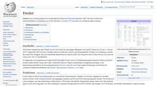 
                            4. Froxlor – Wikipedia