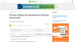 
                            12. Frozen Unbutu No Keyboard Or Mouse Movement - IT Toolbox