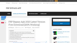 
                            11. FRP Bypass Apk 2018 Latest Version Free Download [100% Working]