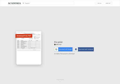 
                            11. Frs print | Alfin Fajri - Academia.edu