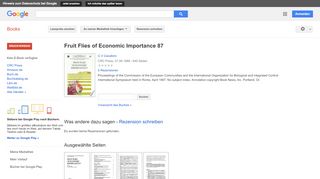 
                            13. Fruit Flies of Economic Importance 87