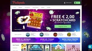 
                            12. Fruityreels Casino - The best casino games on both mobile and desktop