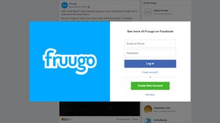 
                            13. Fruugo - With all the Black Friday madness going on, your... | Facebook