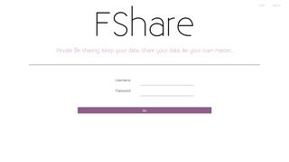 
                            8. FShare - Login