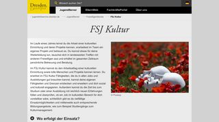 
                            7. FSJ Kultur | JugendInfoService Dresden