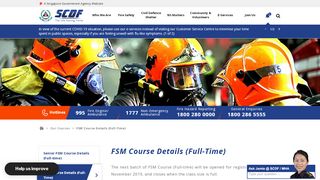 
                            7. FSM Course Details (Full-Time) - SCDF