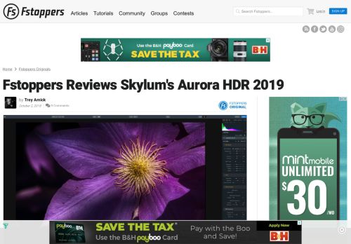 
                            12. Fstoppers Reviews Skylum's Aurora HDR 2019 | Fstoppers