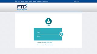 
                            4. FTD :: Solicitação de agendas - Login Site