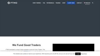 
                            12. FTMO.com - Forex traders wanted. Trade our company's capital.