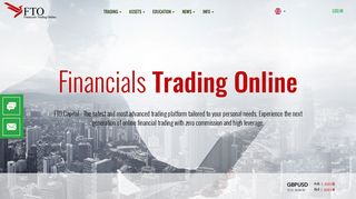 
                            1. FTO Capital - An Online Platform for Trading with High Leverage