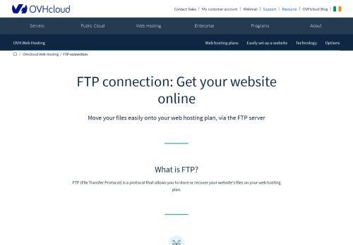 
                            3. FTP Access Management - Web Hosting- OVH