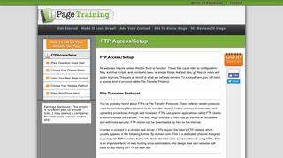 
                            9. FTP Access/Setup - iPage Review Training